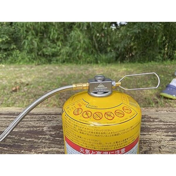CAMPINGMOON Adaptador de estufa de gas propano para