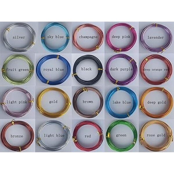 YoYo2015 Alambre de aluminio para manualidades de 328