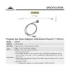CAMPINGMOON Adaptador de estufa de gas propano para