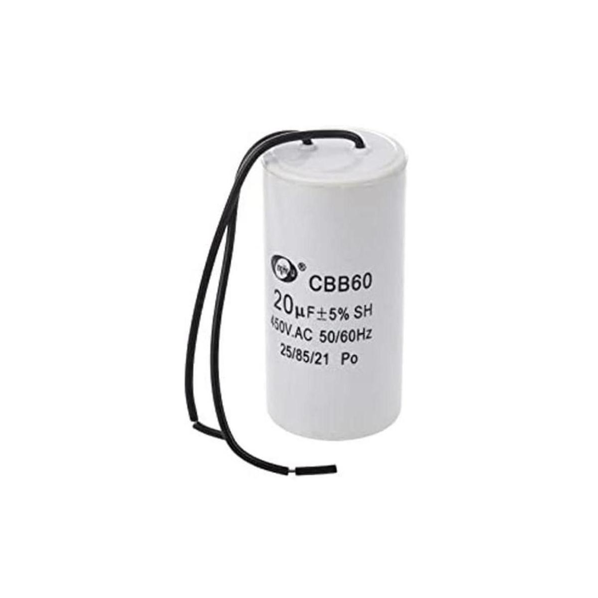 CBB60 de EE. UU. 20uF Cilindro de cable de funcionamiento