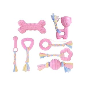Camiter Juguetes para masticar para perros 7 piezas de_1