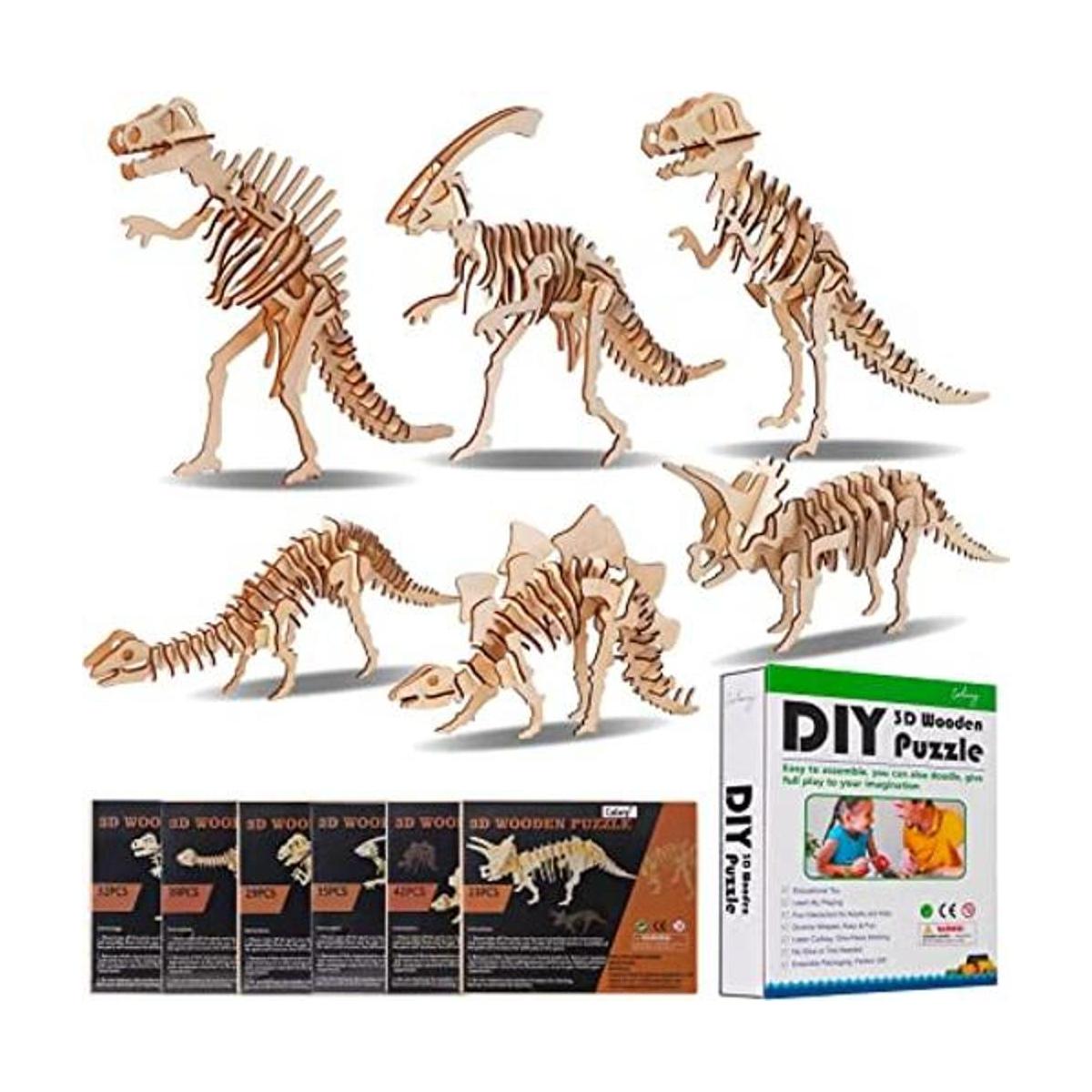 calary Rompecabezas de madera 3D de simulación de