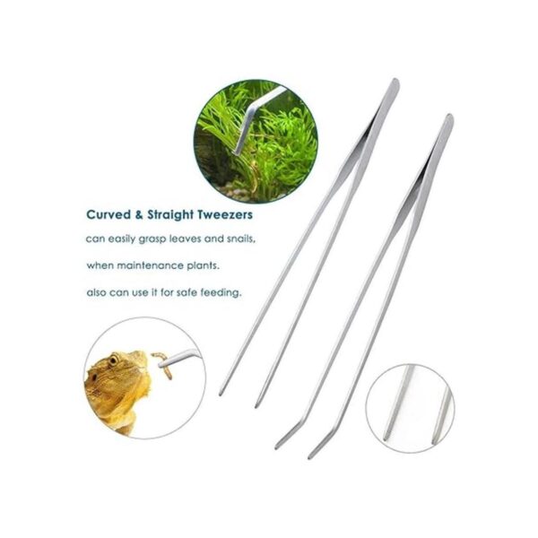 capetsma Aquascape Tools Herramientas largas de acero