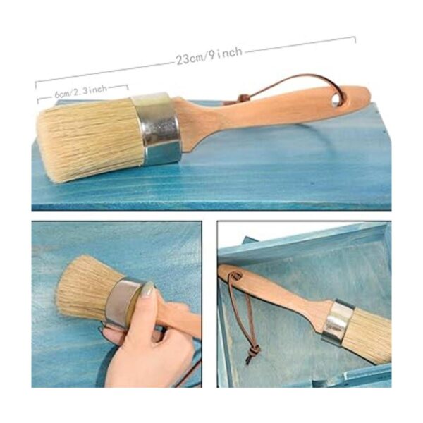 Cepillo de pintura de tiza y cera herramienta de pintura_3