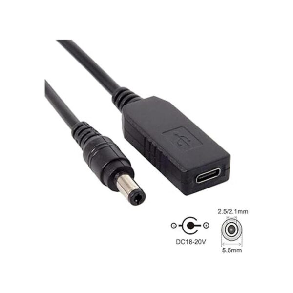 Cablecc USB 3.1 tipo C USBC a CC 20V 5.5 0.098 in y 0.083_2