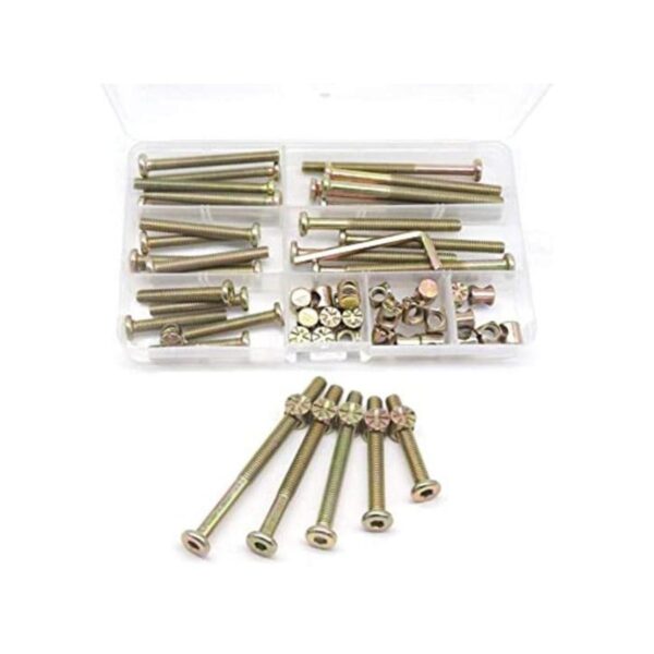CSeao Kit de repuesto de tornillos para cuna de bebé