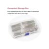 CSeao Kit de repuesto de tornillos para cuna de bebé