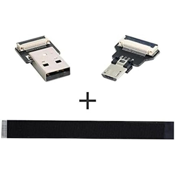 Cablecc USB 2.0 tipo A macho a micro USB de 5 pines macho_2
