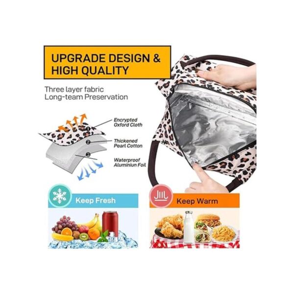 Bolso Buringer térmico reutilizable con aislamiento para_3