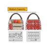 Bolso Buringer térmico reutilizable con aislamiento para_5