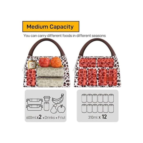 Bolso Buringer térmico reutilizable con aislamiento para_5