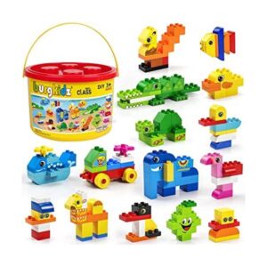 Bloques de construcción grandes 135 piezas para niños_1