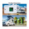 Briidea Termostato analógico de RV solo fríohorno_2
