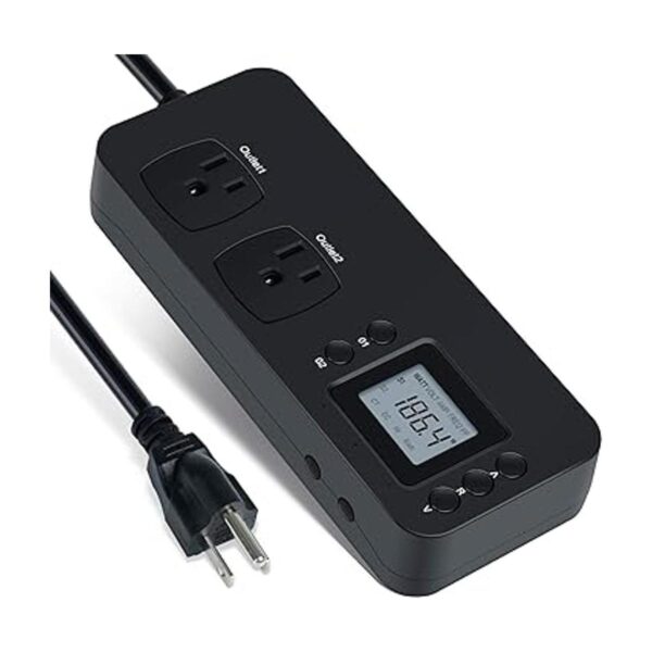 Briidea Monitor de uso de electricidad probador de