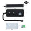 Briidea Monitor de uso de electricidad probador de