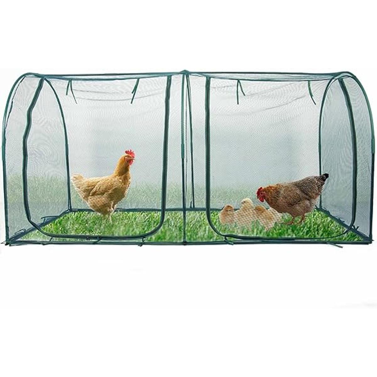 Gallinero portátil para gallinero aves de corral red de