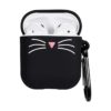 Besoar Black Beard Cat para Airpod 12 Caso dibujos_2