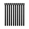 50 bridas reutilizables para cables paño de microfibra de_1