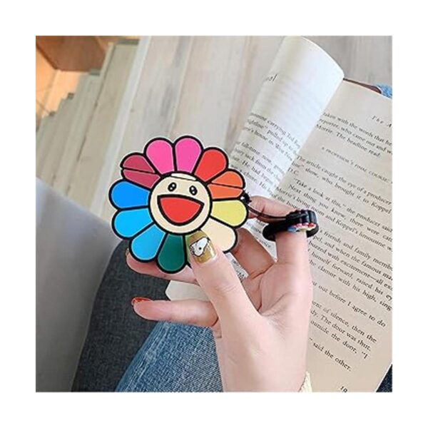 Besoar Funda con diseño de flor de sol para Airpod 12_5