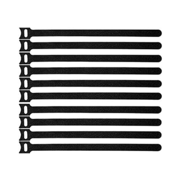 50 bridas reutilizables para cables paño de microfibra de_2