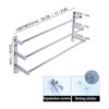 Toallero para toallas de acero inoxidable 304 de 20 a 30_6