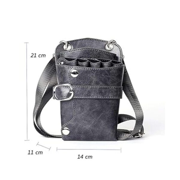 Bolsa de tijeras de piel sintética para peluquería_2