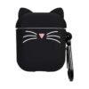Besoar Black Beard Cat para Airpod 12 Caso dibujos_3