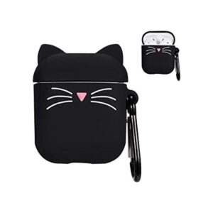 Besoar Black Beard Cat para Airpod 12 Caso dibujos_1