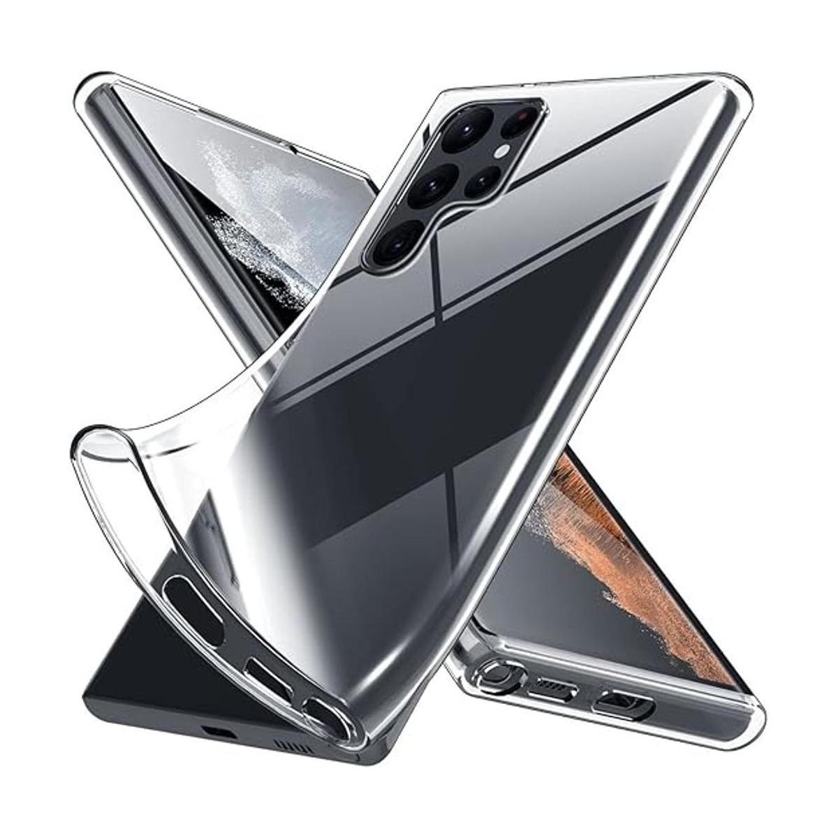 Bokoo Funda transparente para Samsung Galaxy S22 Ultra.