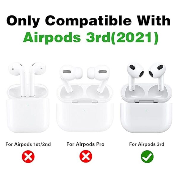 Besoar Funda para Airpod 3 de 3 generación de dibujos_2
