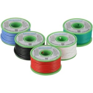 Bntechgo Kit de cables de silicona de 5 colores_1