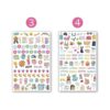 bloom daily planners Hojas de adhesivos clásicos para_3