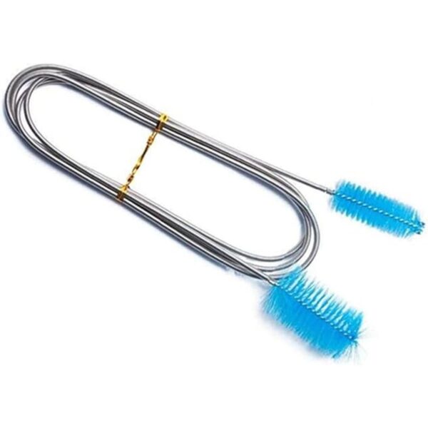 bnafes Cepillo de limpieza flexible de acero inoxidable_1
