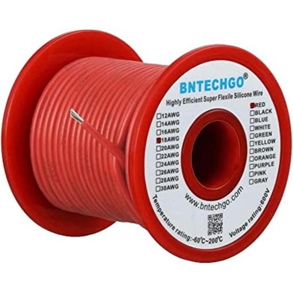 Bntechgo 18 alambres de silicona suave y flexible