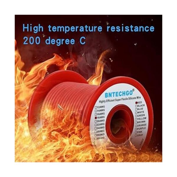 Bntechgo 18 alambres de silicona suave y flexible
