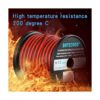 BNTECHGO Conductor paralelo de silicona de 2 cables_6