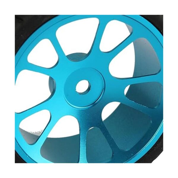 Mxfans 4 neumáticos de plástico y llantas de aluminio_4
