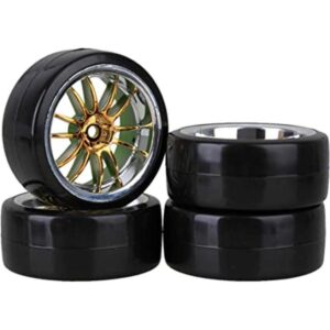 Mxfans RC110 Llantas de rueda lisas 4 unidades RC110