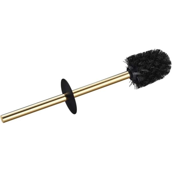 Toilet Brush Holder Gold Stainless Steel 304 Gold Round_3