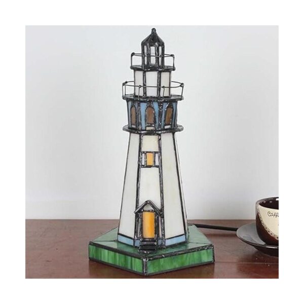 Bieye L10221 Lighthouse Lámpara de mesa con acento de_2