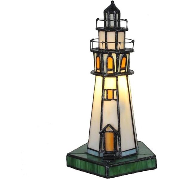 Bieye L10221 Lighthouse Lámpara de mesa con acento de_1