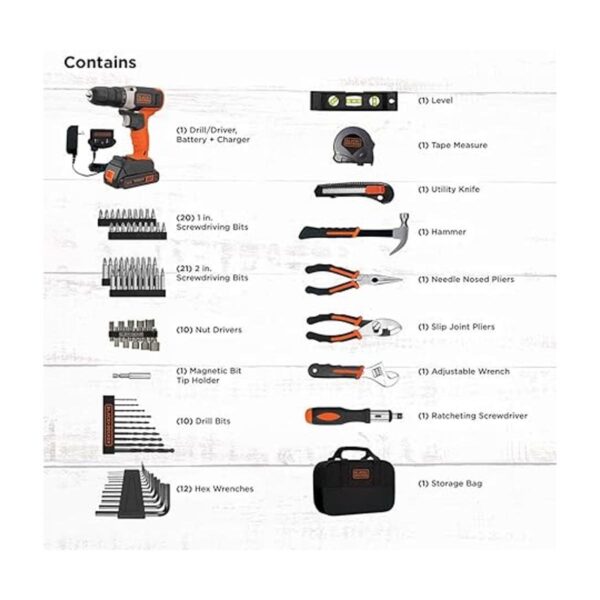 beyond by BLACKDECKER Kit de herramientas para el hogar