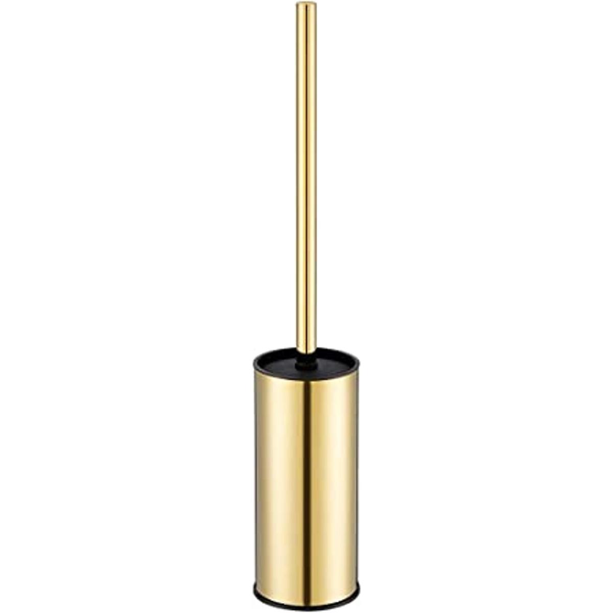 Toilet Brush Holder Gold Stainless Steel 304 Gold Round