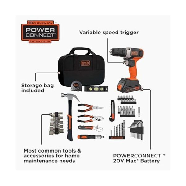 beyond by BLACKDECKER Kit de herramientas para el hogar