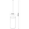 Toilet Brush Holder Gold Stainless Steel 304 Gold Round_6