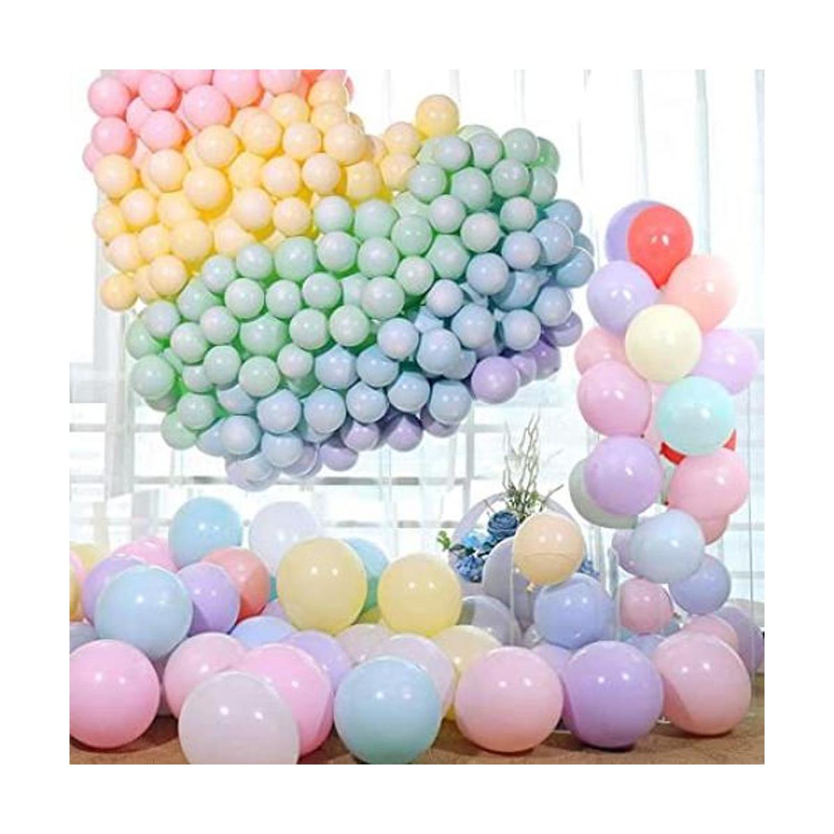 Zesliwy Pastel Colorful Latex Party Balloons120 Pack 12