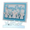 Conejo de Pascua Familia de Metal Die Cuts Pascua Casa