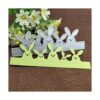 Conejo de Pascua Familia de Metal Die Cuts Pascua Casa
