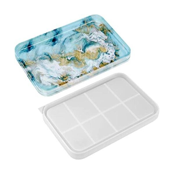 Moldes de bandeja de silicona para resina epoxi moldes de_1