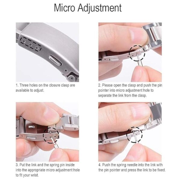 baozai Compatible con Apple Watch Band de 1.696 pulgadas_4